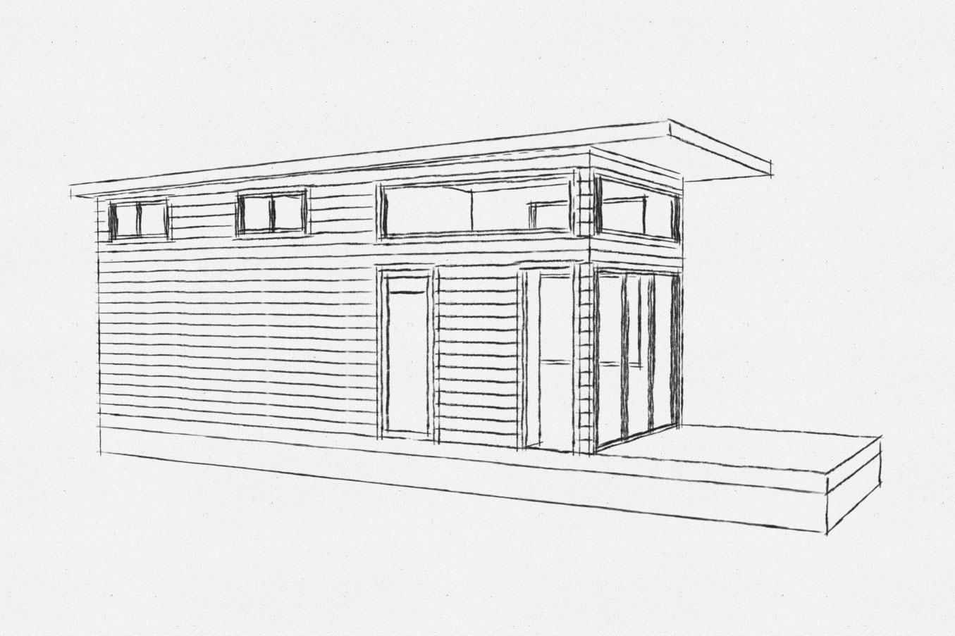 Glacier tiny home model