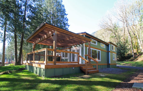 Whidbey Park Model Tiny Home Exterior