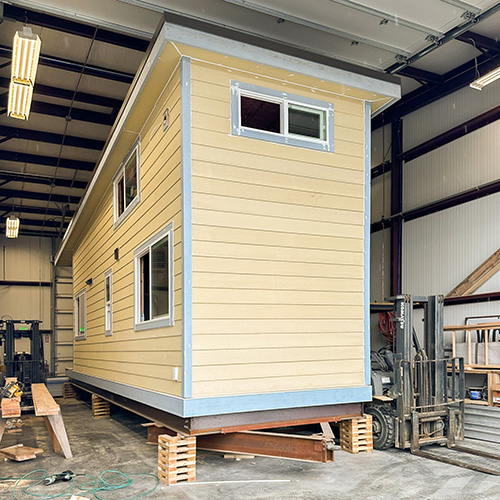 Tiny home siding