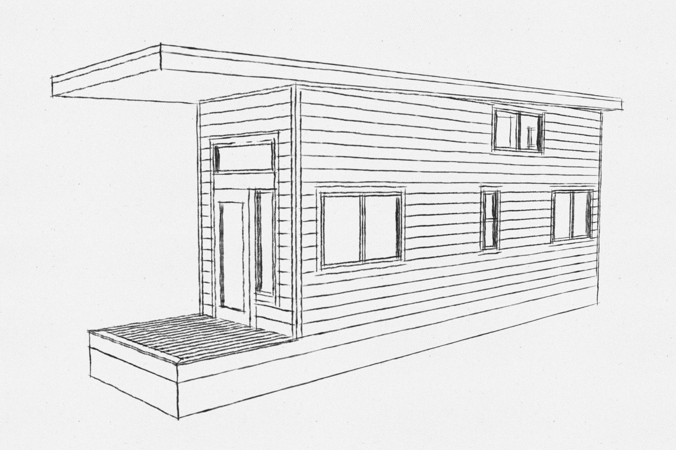 Glacier tiny home model