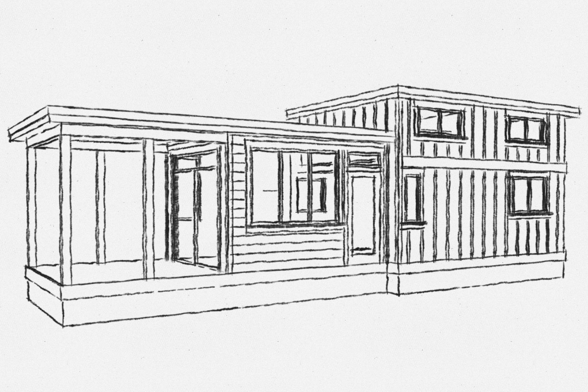 Bellevue tiny home model