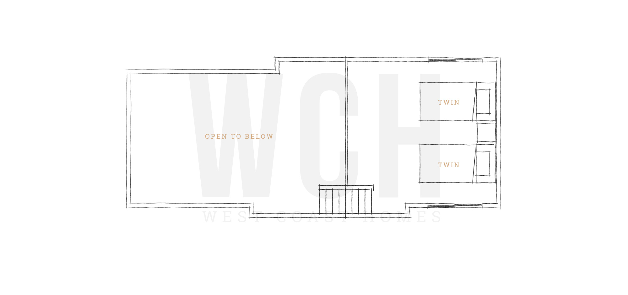 Salish Park Model Loft Floor Plan