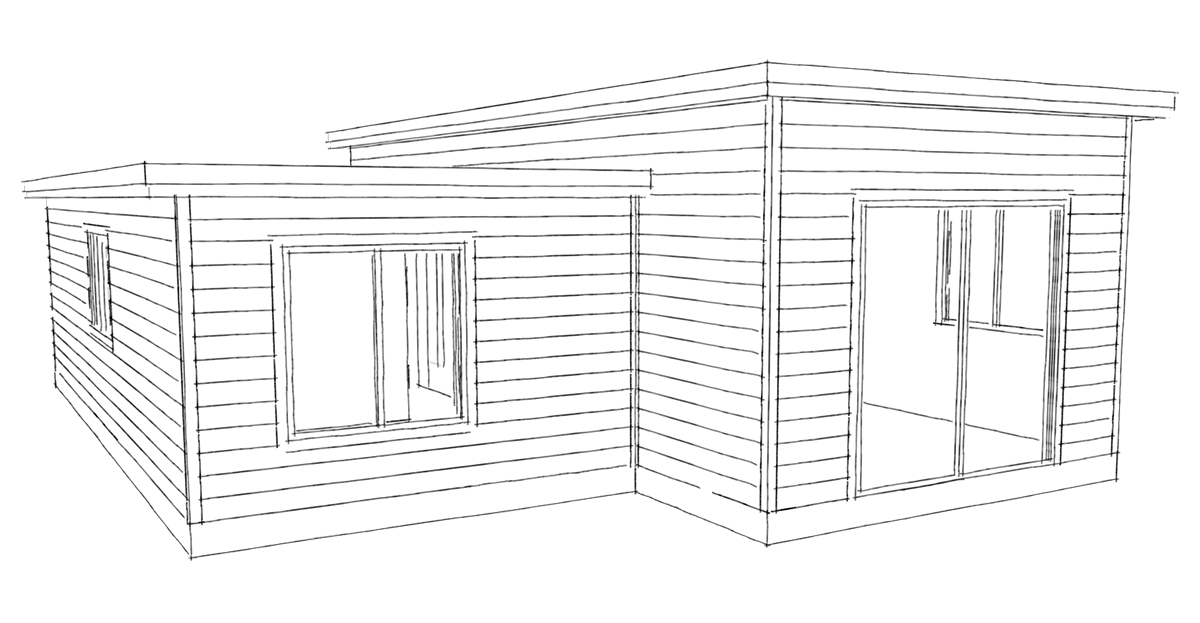 Kulshan Modular Exterior Rendering