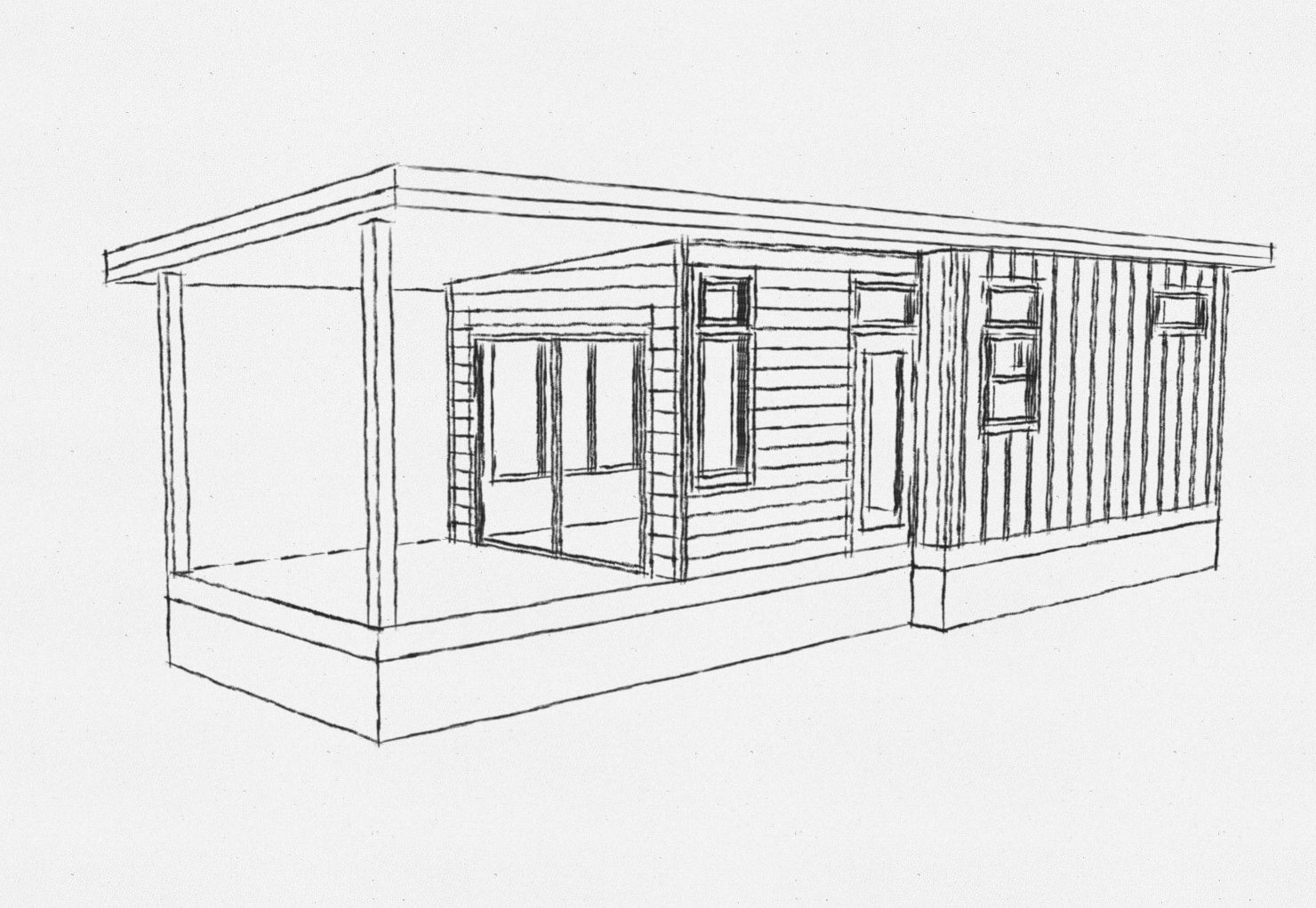 Cypress tiny home model