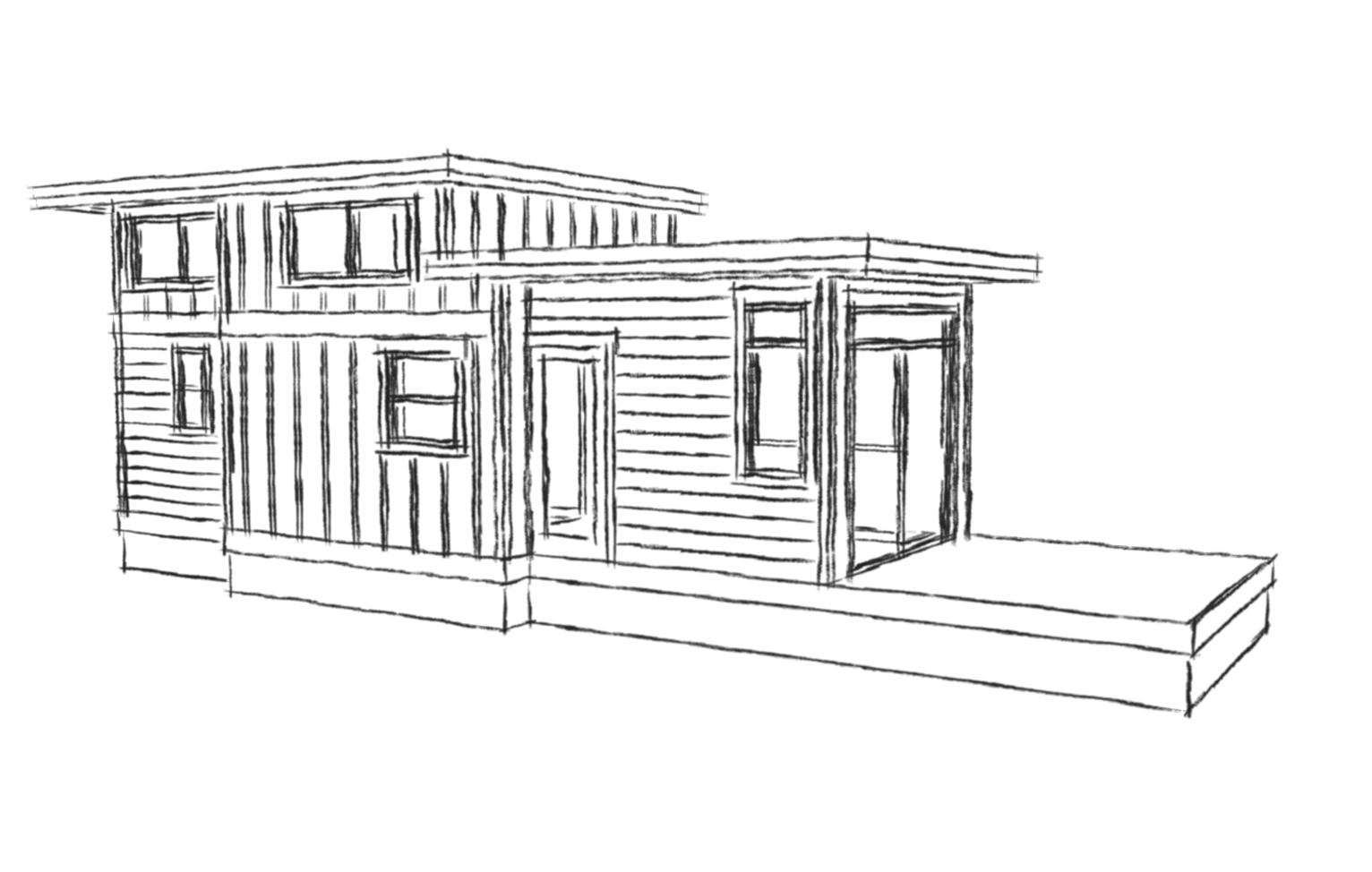 tiny homes Bellevue Tiny House with Open Deck