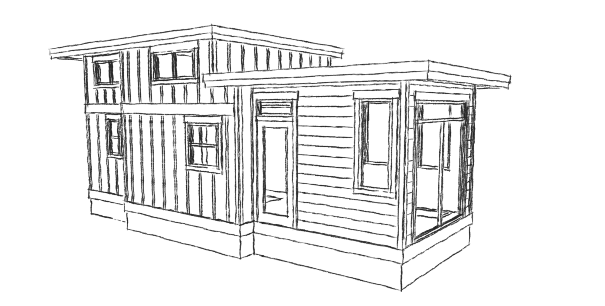 Bellevue Park Model Exterior with no deck