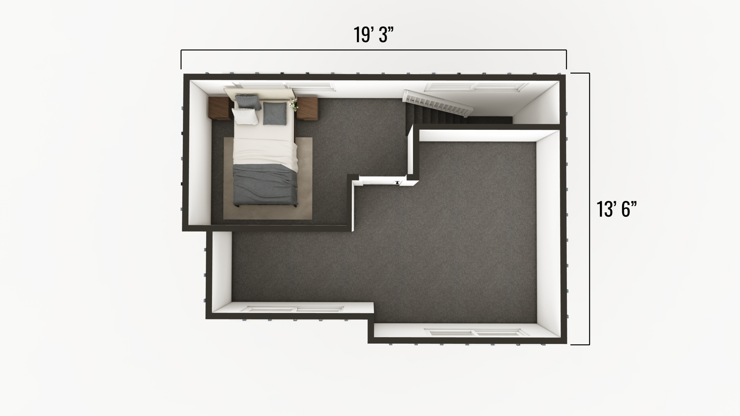 The Bellevue Tiny Home Loft