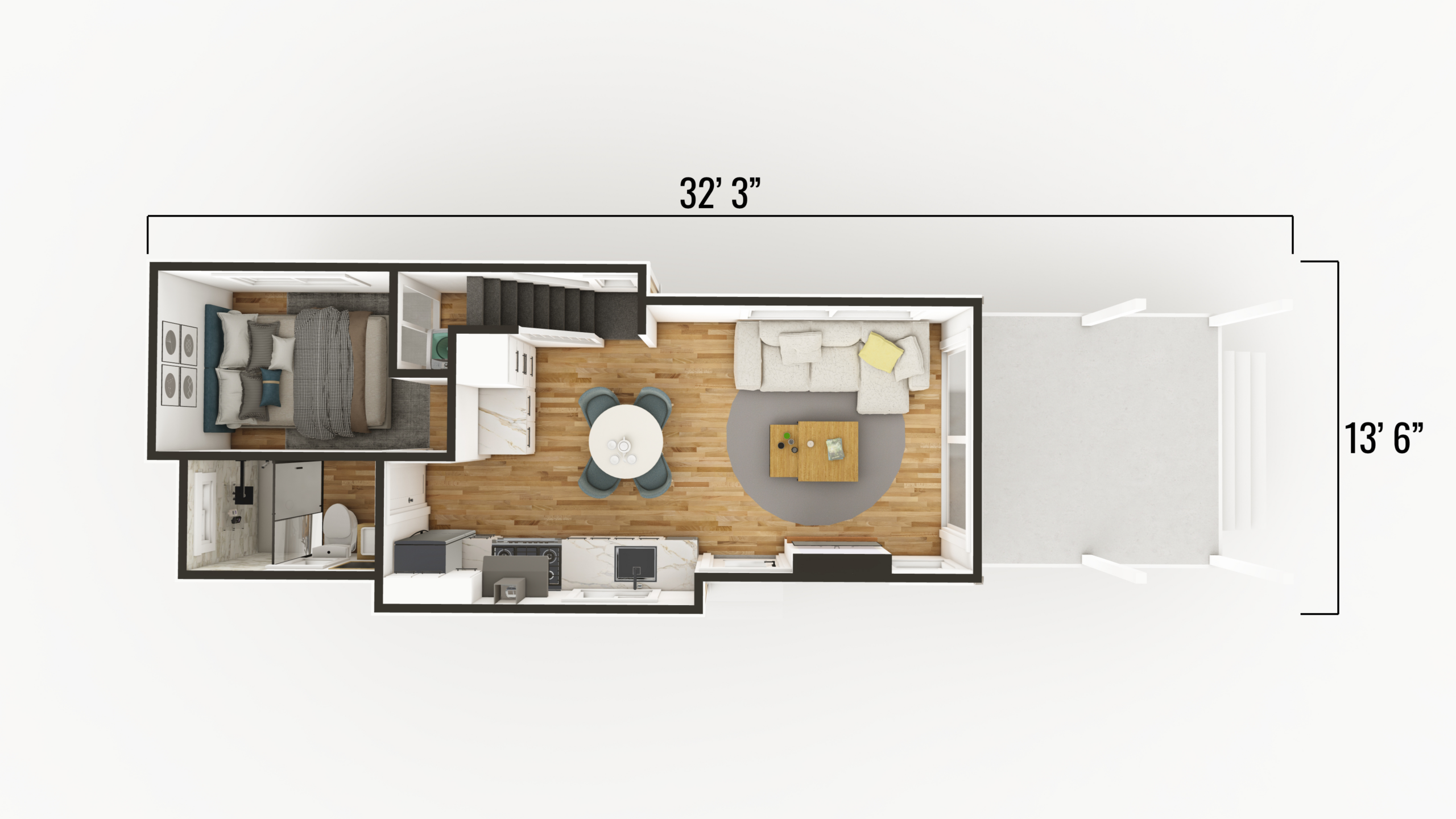 The San Juan Park Model Floor 1