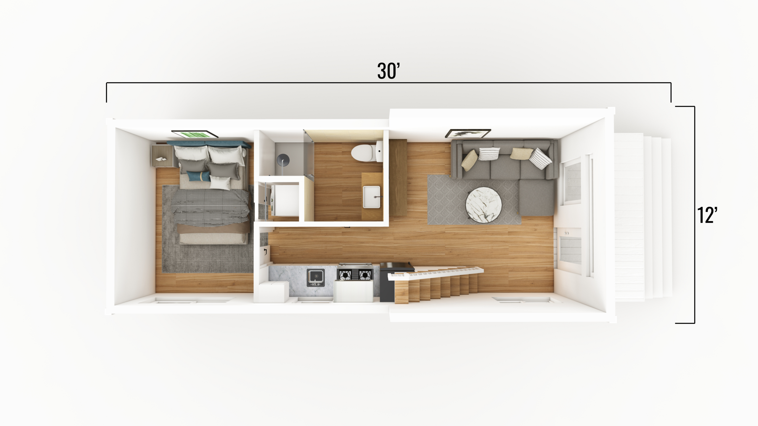 The Bellwood Tiny Floor 1